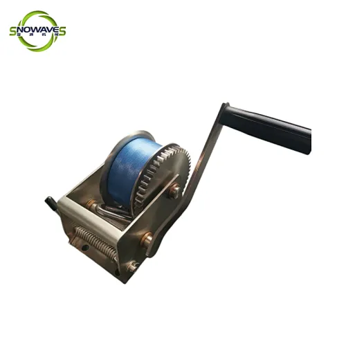 Mini Winch Hand 1100lbs (Webbing) Fixed Handle-316L