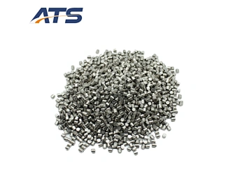 99.99%  Metal raw material Ti titanium pellet / particle for Evaporation, smelting