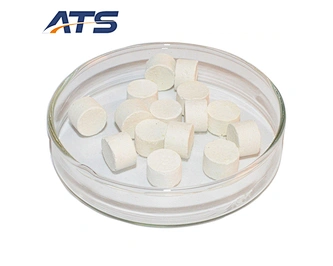 ATS 99.99% purity ZnS sinter tablet excellent quality and short lead time