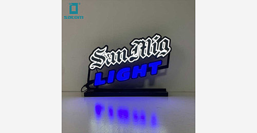 White Blue LED Light Bar Neon Signs Wholesale