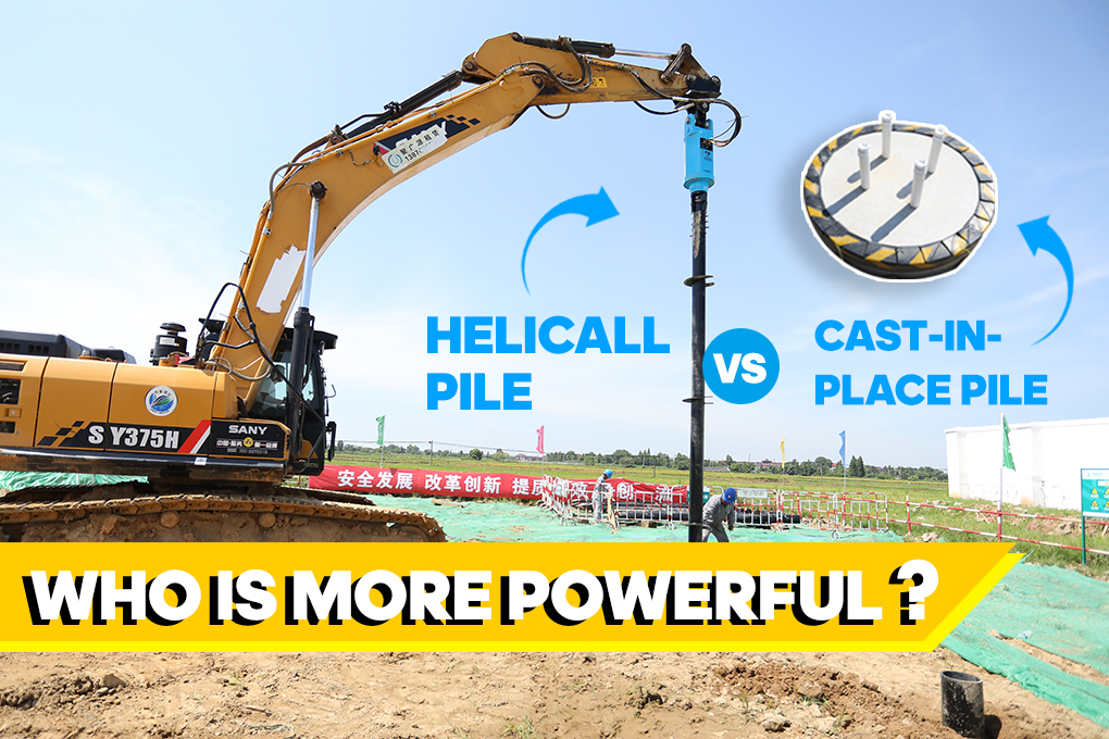 Helicall Pile VS Cast-in-place Pile - Yichen Environmental Technology ...