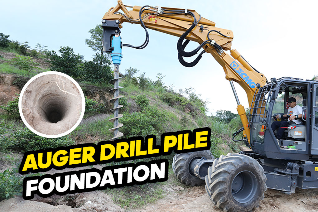 Auger Drill Pile Foundation - Yichen Environmental Technology Co., Ltd.