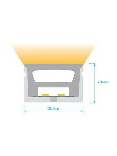 Silicone neon strip