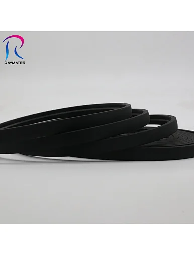Black neon strip light