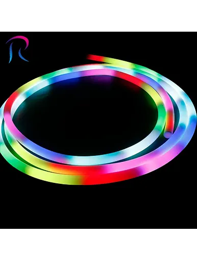 360 degree RGB pixel neon