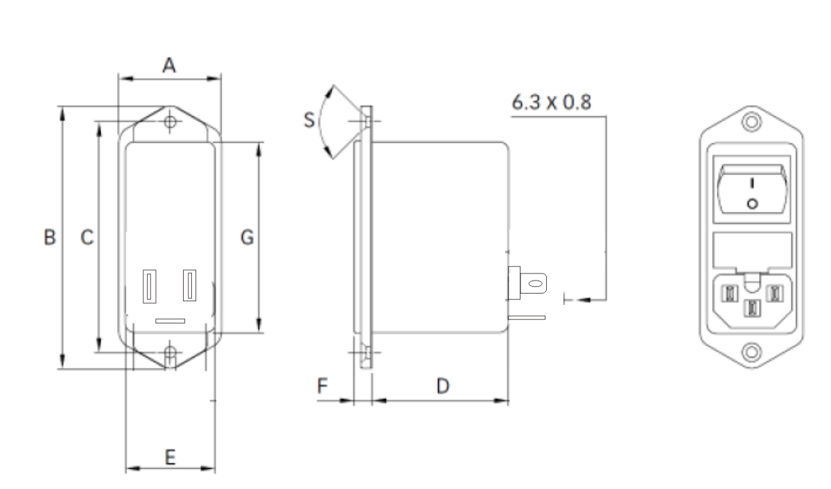 IEC Inlet Filters