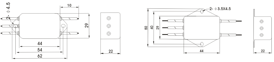 DAA1 Line Interface EMI filter