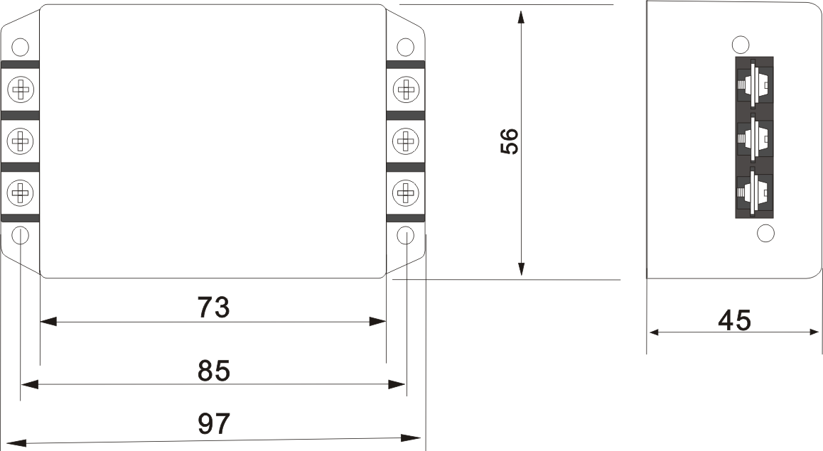 Terminal Block EMI Filter