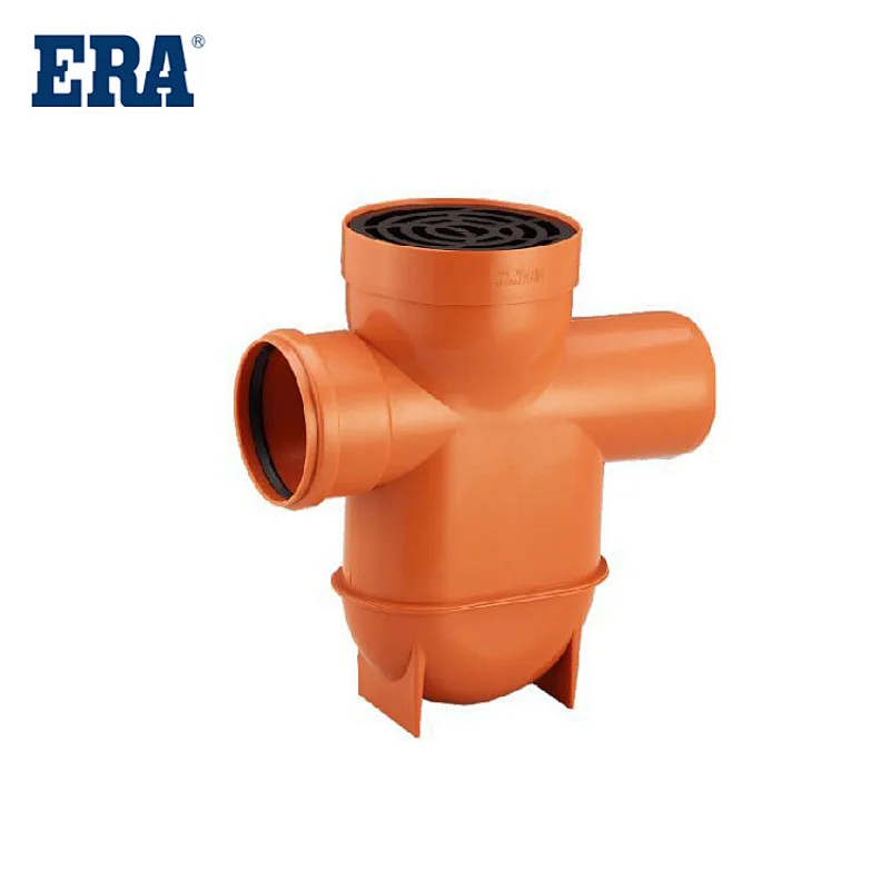 ERA BRAND PVC PIPE SYSTEM DRAINAGE FITTINGS PIPE FLOOR TRAP FOR BS1329 BS1401 STANDARD