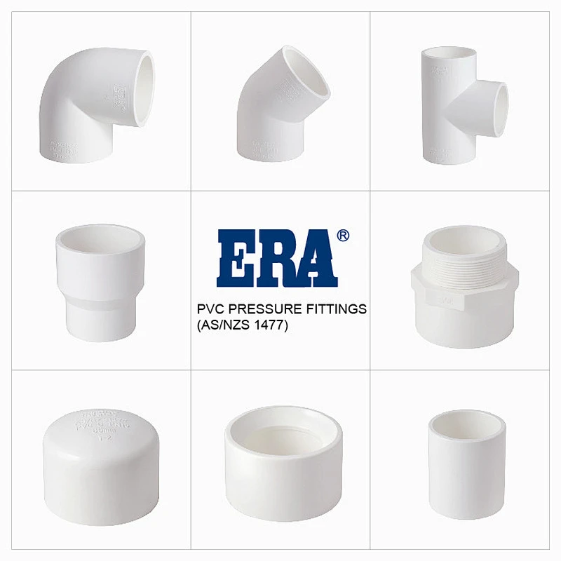 ERA AS/NZS1477 Watermark Australia PVC high pressure pipe fittings 45degree Elbow