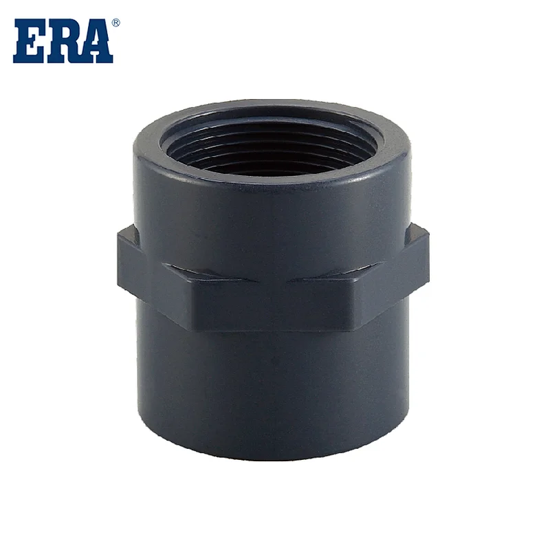 ERA Plastic PVC/UPVC Pressure Pipe Fitting/Joint BS4346 Female Adaptor/Coupling with KITEMARK Certificate