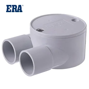 ERA BRAND PVC-U DEEP JUNCTION BOX U WAY, AS/NZS 2053 STANDARD PVC-U INSULATING ELECTRICAL PIPE AND FITTINGS