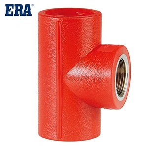 ERA Brand Hot Sale High Pressure PP PIPE and Brass Compression Fitting Reducer Female Thread Tee