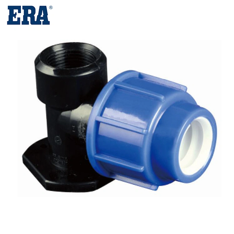 ERA  Plastic PP Water supply and irrigation pipe Fitting elbow with bracket