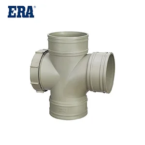 ERA BRAND PVC PIPE SYSTEM DRAINAGE FITTINGS DOOR TEE FOR BS1329 BS1401 STANDARD
