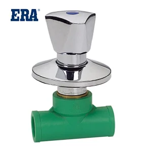 ERA BRANDPPR PPR Stop Valve with Crom Handle,DIN8077/8088 STANDARD PPR FITTINGS