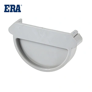 ERA BRAND PVC GUTTERS END CAP, PVC GUTTERS AND FITTINGS