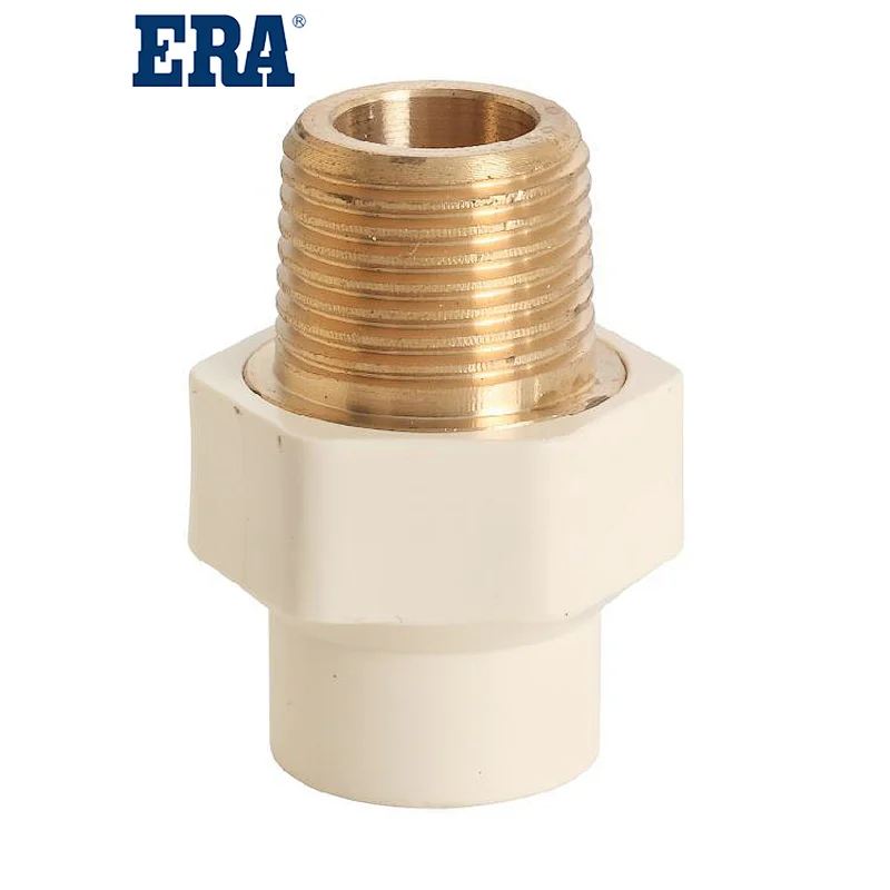 CPVC II BRASS MALE THREAD ADAPTOR, CTS/ASTM D2846 STANDARD, PRESSURE PIPES AND FITTINGS FOR HOT AND COLD