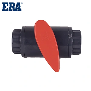 ERA PVC three PCS ball valve Free Sample Custom Support 1/2 - 2 Inch Plastic Female