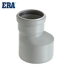 ERA BRAND PVC REDUCING COUPLING M/F WITH RUBBER, EN1401 EN1329 STANDARD PVC DRAINAGE FITTINGS