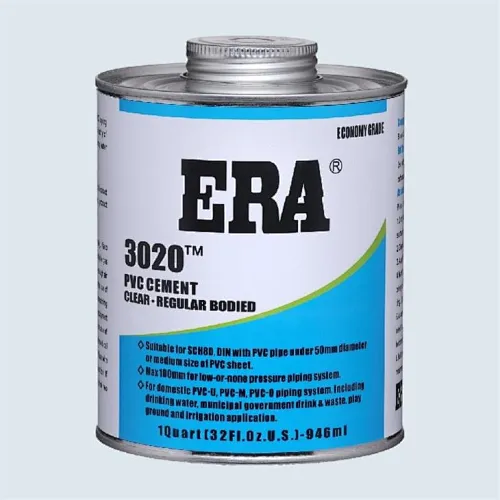 PVC Economy Grade Glue PVC 3020,ERA BRAND ASTM D-2564 QB/T2568-2002 STANDARD