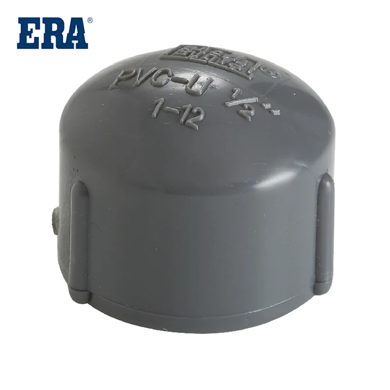 ERA BSPT PN10 PVC UPVC THREAD PIPE FITTINGS FEMALE THREAD END CAP