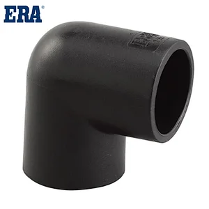 ERA Special Design Widely Used 90 Pe Electrofusion 90 Degree Gas Pipe Electrical Fitting Elbow