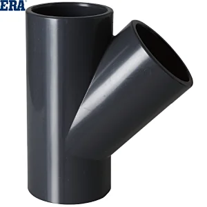 ERA PVC PN16 Pipe Fittings Skew Tee With DVGW Certificate elbow dimensions