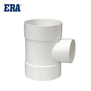 ERA BRAND PVC Sanitary Solvent Cement Reducing Tee,ISO3633 STANDARD PVC DRAINAGE FITTINGS