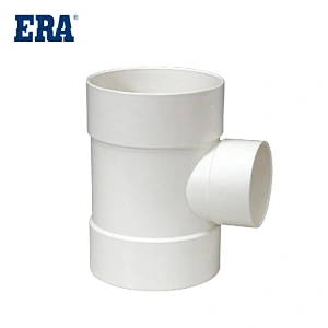 ERA BRAND PVC Sanitary Solvent Cement Reducing Tee,ISO3633 STANDARD PVC DRAINAGE FITTINGS