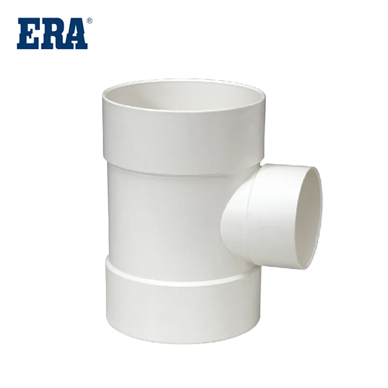 ERA BRAND PVC Sanitary Solvent Cement Reducing Tee,ISO3633 STANDARD PVC DRAINAGE FITTINGS