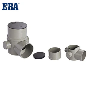 ERA BRAND PVC PIPE SYSTEM DRAINAGE FITTINGS PIPE JR FLOOR DRAIN FOR BS1329 BS1401 STANDARD