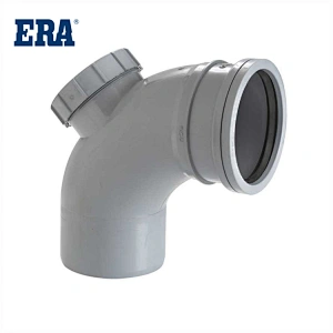 ERA BRAND PVC INSPECTION ELBOW M/F, EN1401 EN1329 STANDARD PVC DRAINAGE FITTINGS