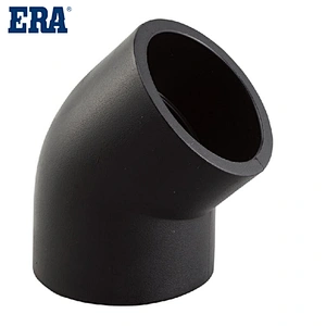 ERA Plastic/PE/HDPE Butt Welding Pipes Fittings 45 DEGREE ELBOW