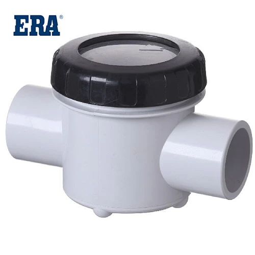 ERA BRAND PVC PIPE SYSTEM DRAINAGE FITTING SWING CHECK VALVE FOR BS1329 BS1401 STANDARD