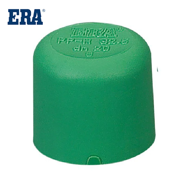 ERA PPR DIN STANDARD END CAP,DIN8077/8088 STANDARD FITTINGS FOR HOT AND COLD