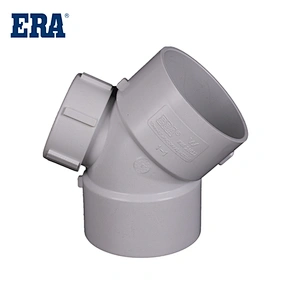 ERA BRAND PVC DWV FITTINGS 45° BEND WITH OPENNING F/F, AS/NZS1260 STANDARD FITTINGS