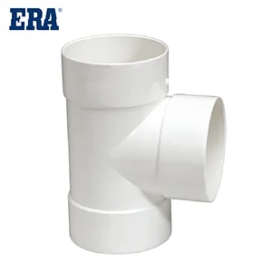 ERA BRAND PVC Sanitary Solvent Cement,Tee,ISO3633 STANDARD PVC DRAINAGE FITTINGS