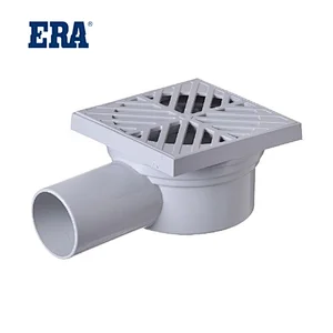 ERA BRAND PVC PIPE SYSTEM DRAINAGE FITTING FLOOR DRAIN  SNOW FLAKE SHORT YYPE FOR BS1329 BS1401 STANDARD