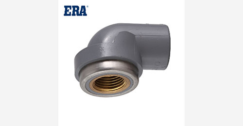 Era Piping Systems PVC Pipe Fitting Female Elbow Socket X BSPT CE - China  90 Degree Elbow, Plastic Fitting