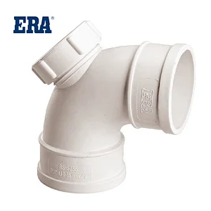 ERA PVC PIPE SYSTEM DRAINAGE FITTINGS 90 ELBOW DIN/BS STANDARD BS1329 BS1401