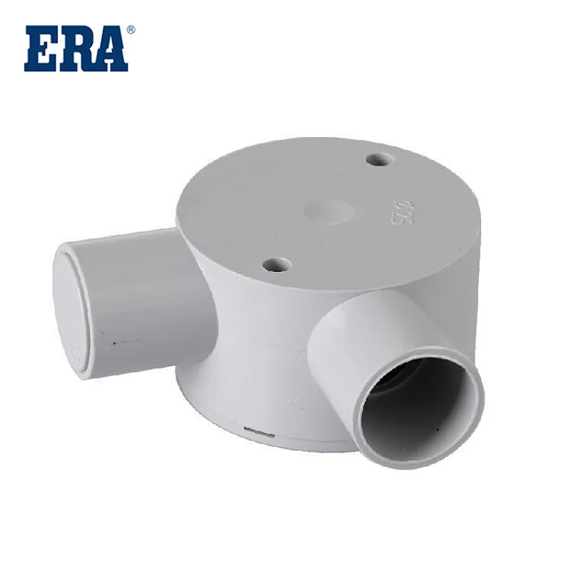 ERA BRAND PVC-U RIGHT ANGLE SHALLOW J/B,AS/NZS 2053 STANDARD PVC-U INSULATING ELECTRICAL PIPE AND FITTINGS