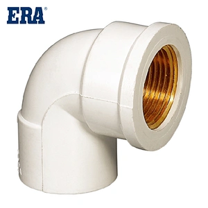 ERA Plastic/PVC PN10 Pipe Fitting 90° Copper Thread Elbow with DVGW Certificate
