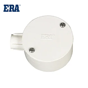 ERA BRAND PVC ONE WAY CIRCULAR BOX, ELECTRIC CONDUITS AND FITTINGS,PVC-U ELECTRIC PIPES AND FITTINGS
