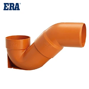 ERA BRAND PVC PIPE SYSTEM DRAINAGE FITTINGS WING P-TRAP FOR BS1329 BS1401 STANDARD