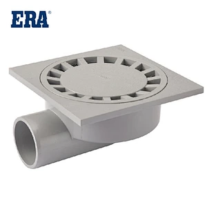 ERA BRAND PVC PIPE SYSTEM DRAINAGE FITTING MALE FLOOR WITH SIDE OUTLET FOR BS1329 BS1401 STANDARD