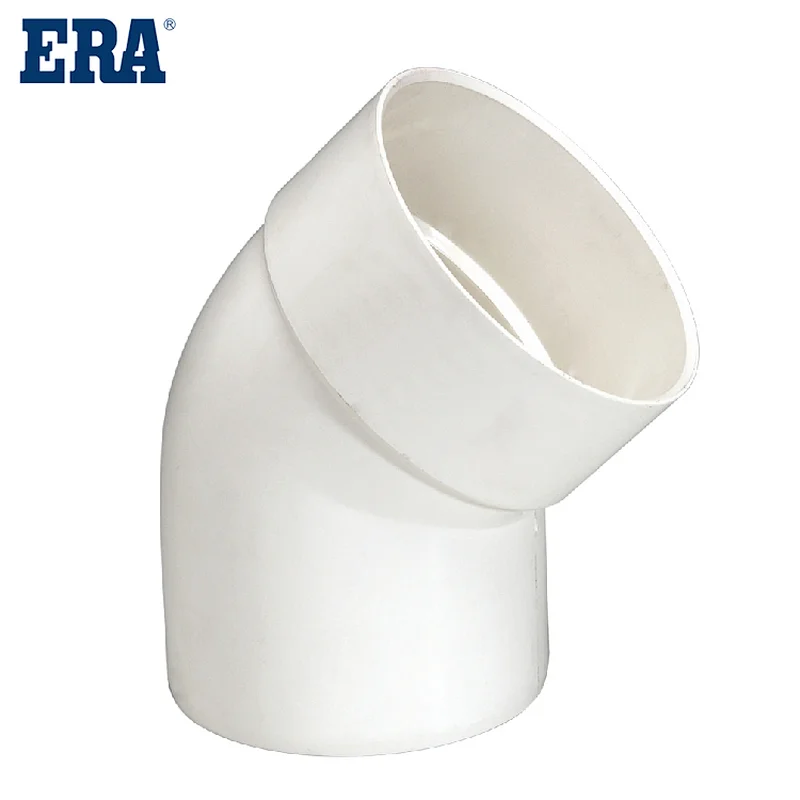 ERA BRAND PVC Sanitary Solvent Cement,45° Elbow M/f,ISO3633 STANDARD PVC DRAINAGE FITTINGS