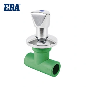 ERA BRANDPPR PPR STOP VALVE WITH LONG HANDLE, DIN8077/8088 STANDARD PPR FITTINGS