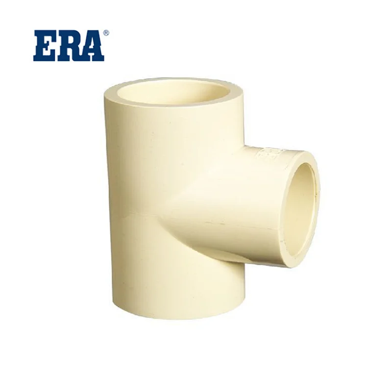 CPVC PRESSURE PIPES AND FITTINGS,DIN STANDARD TEE 90° FOR HOT AND COLD
