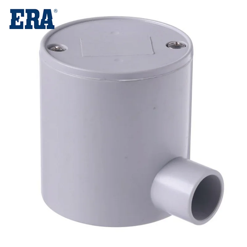 ERA BRAND PVC-U DEEP JUNCTION BOX 1WAY, AS/NZS 2053 STANDARD PVC-U INSULATING ELECTRICAL PIPE AND FITTINGS